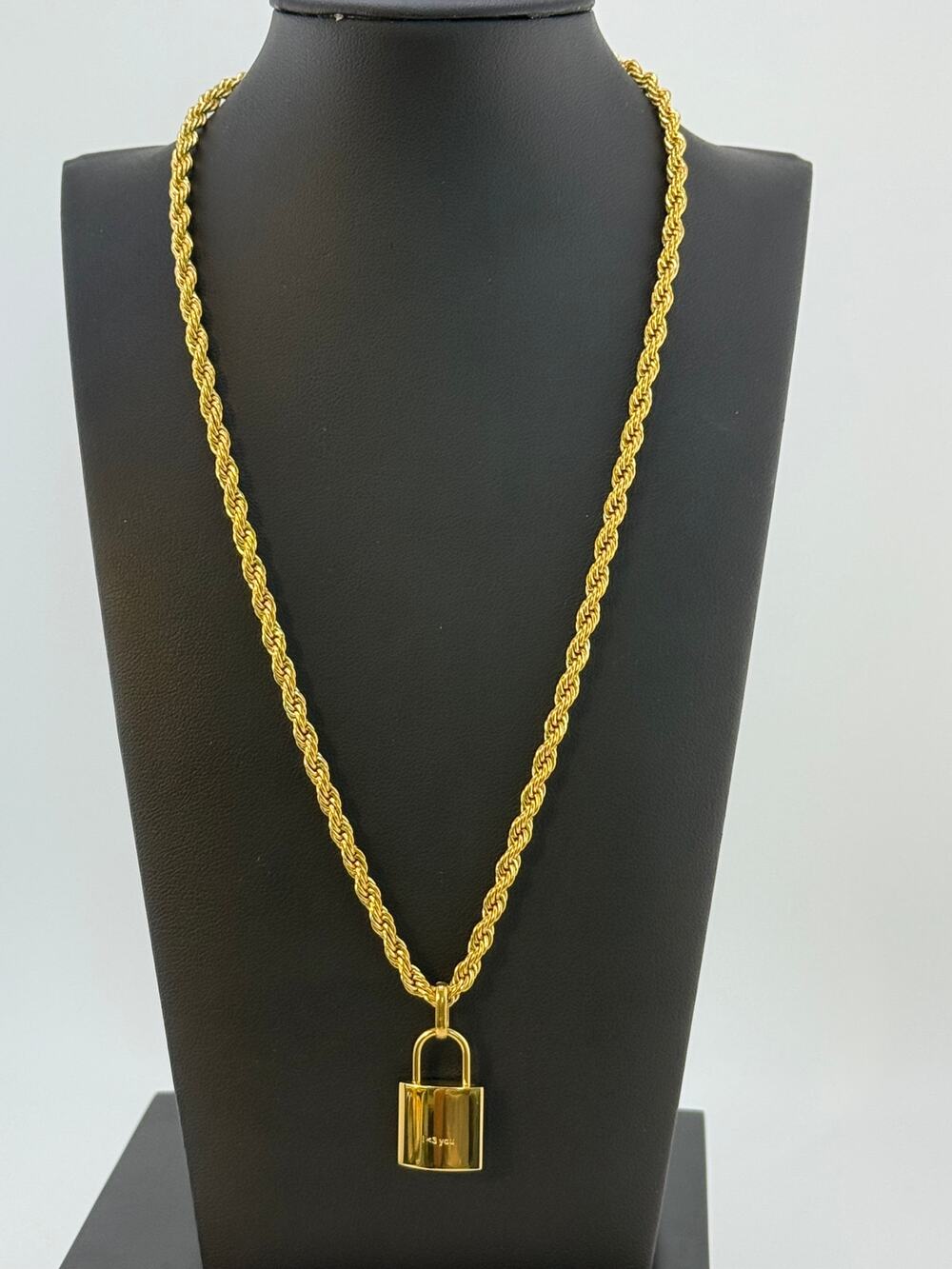Namaste Handmade Love Lock Necklace